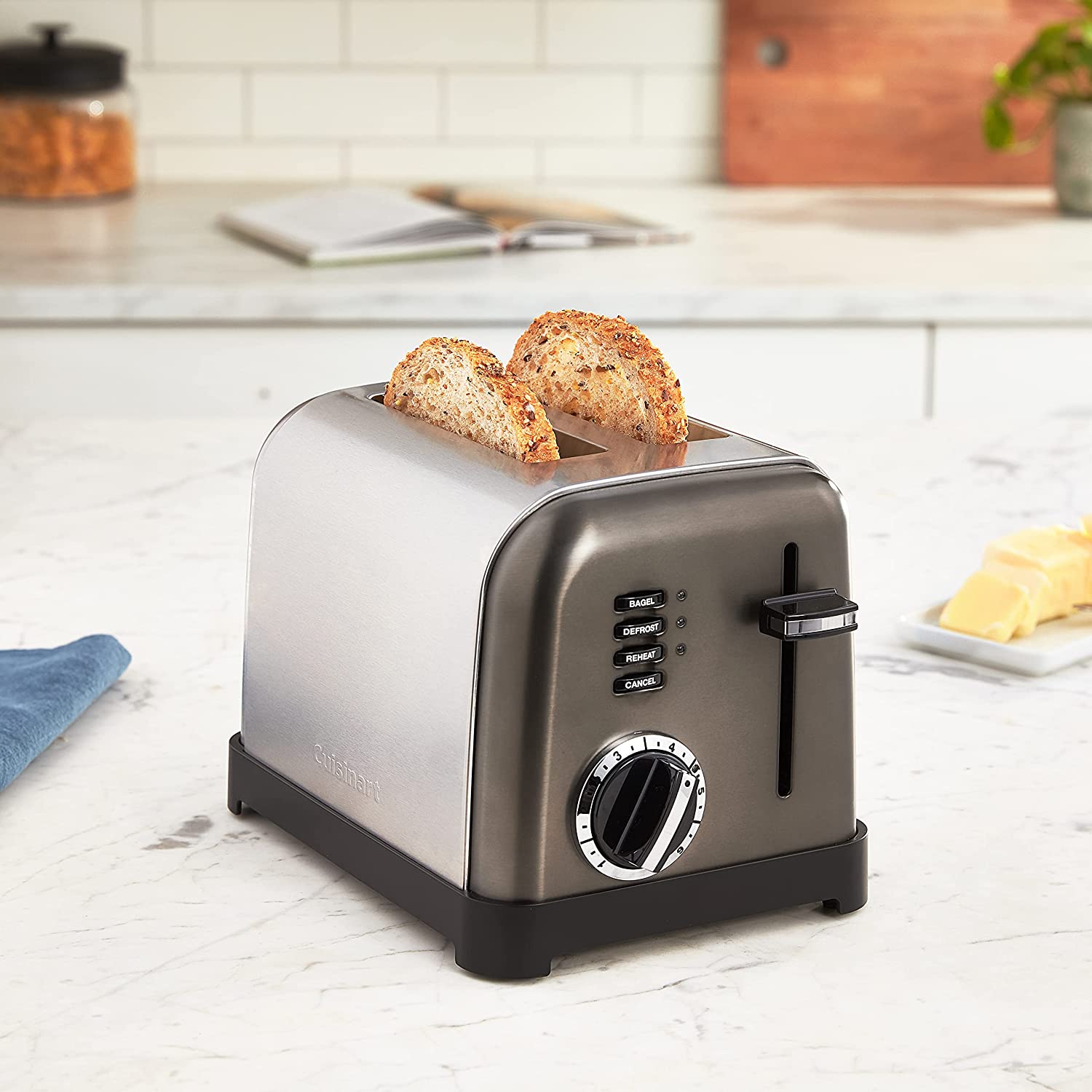 Cuisinart Metal Classic 2-Slice Toaster Stainless-Steel CPT-160 - Best Buy