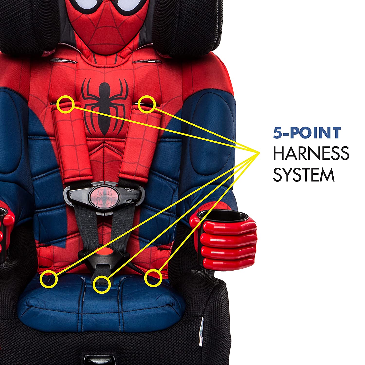 KidsEmbrace 2-in-1 Forward Facing Harness Booster Seat, Astronaut